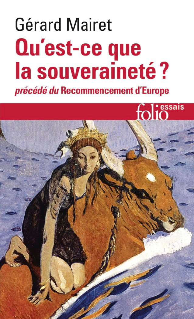 Qu'est-ce que la souveraineté ?/Recommencement d'Europe book