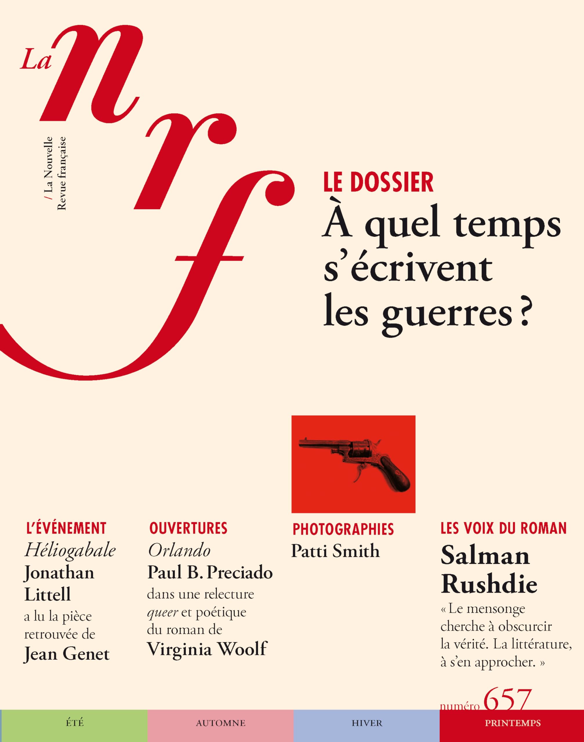 La Nouvelle Revue Française: Printemps 2024 book