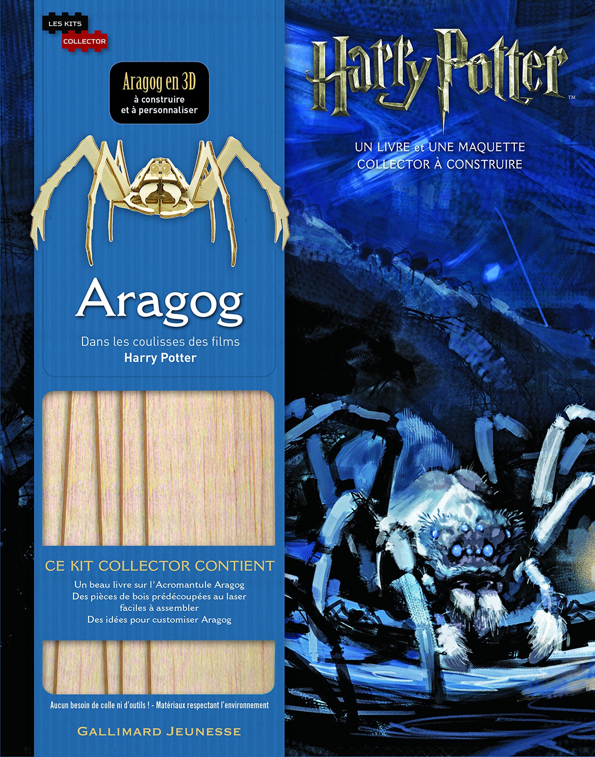 Harry Potter: Aragog en 3D à construire et à personnaliser book