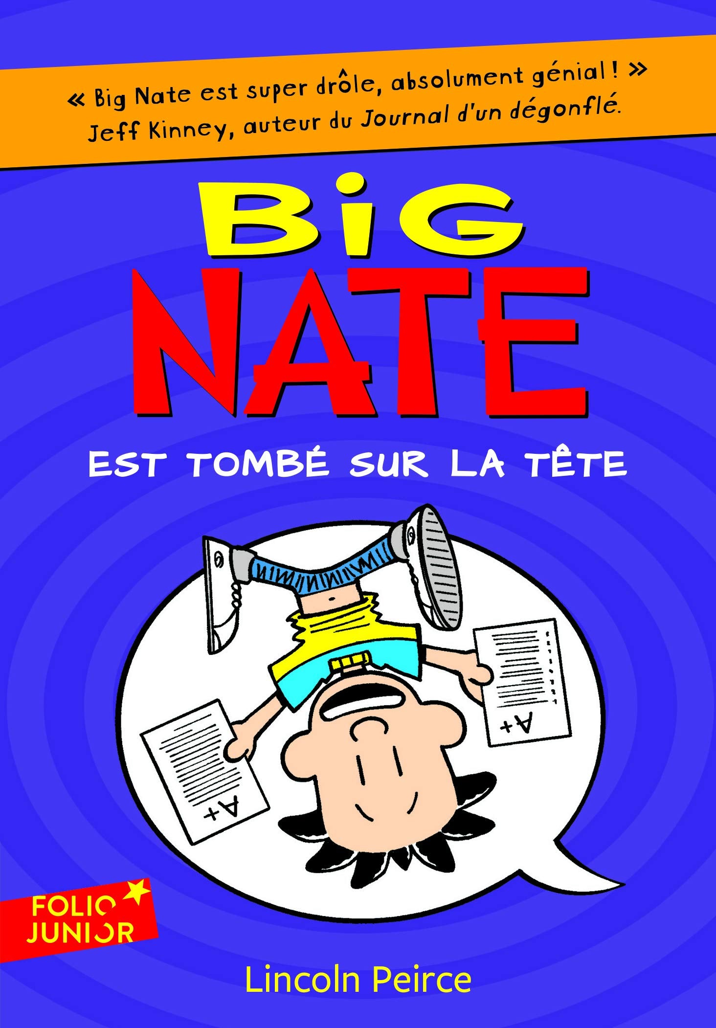 BIG NATE EST TOMBE SUR LA TETE book
