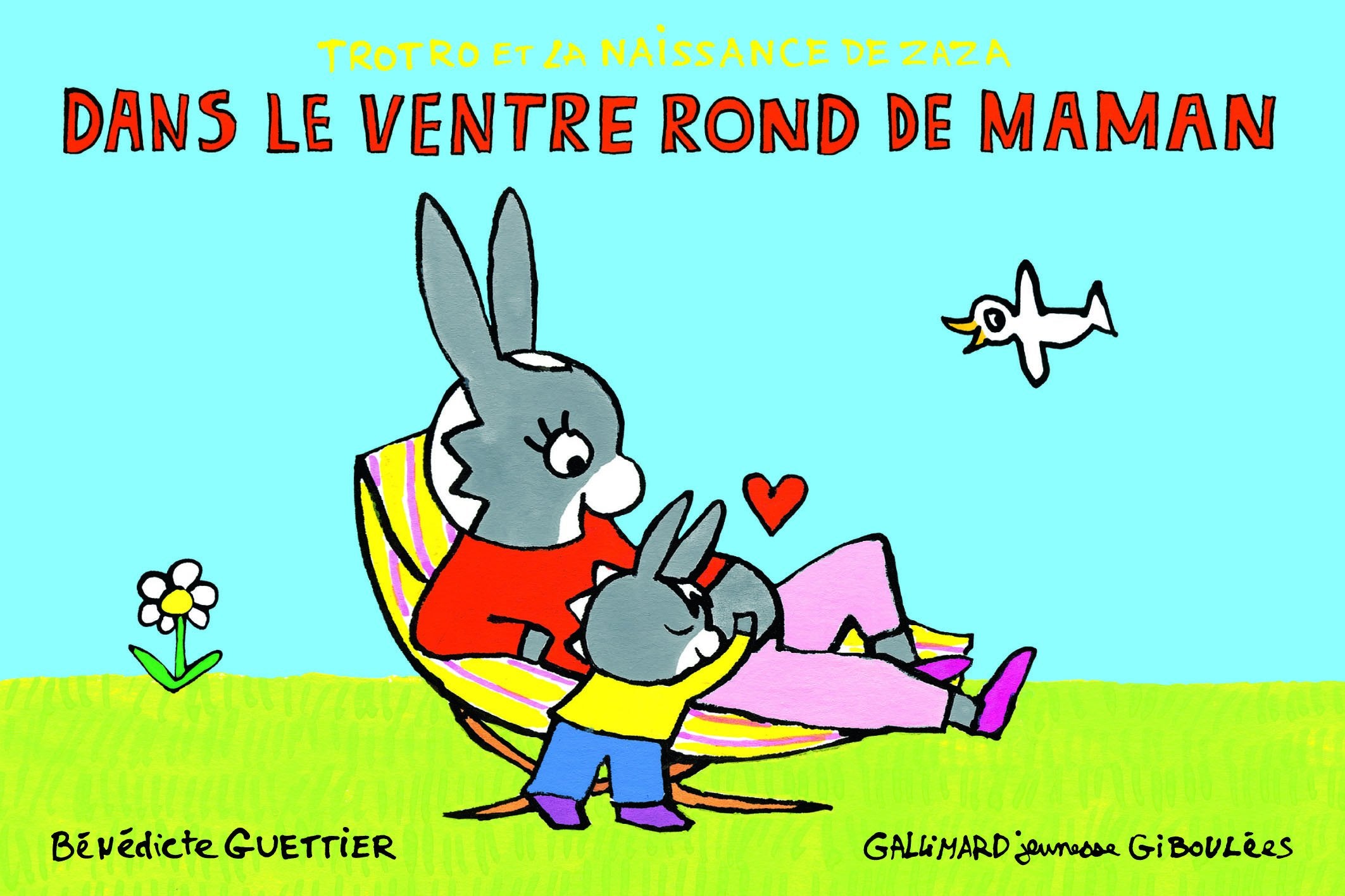 Trotro et la naissance de Zaza - Dans le ventre rond de Maman book