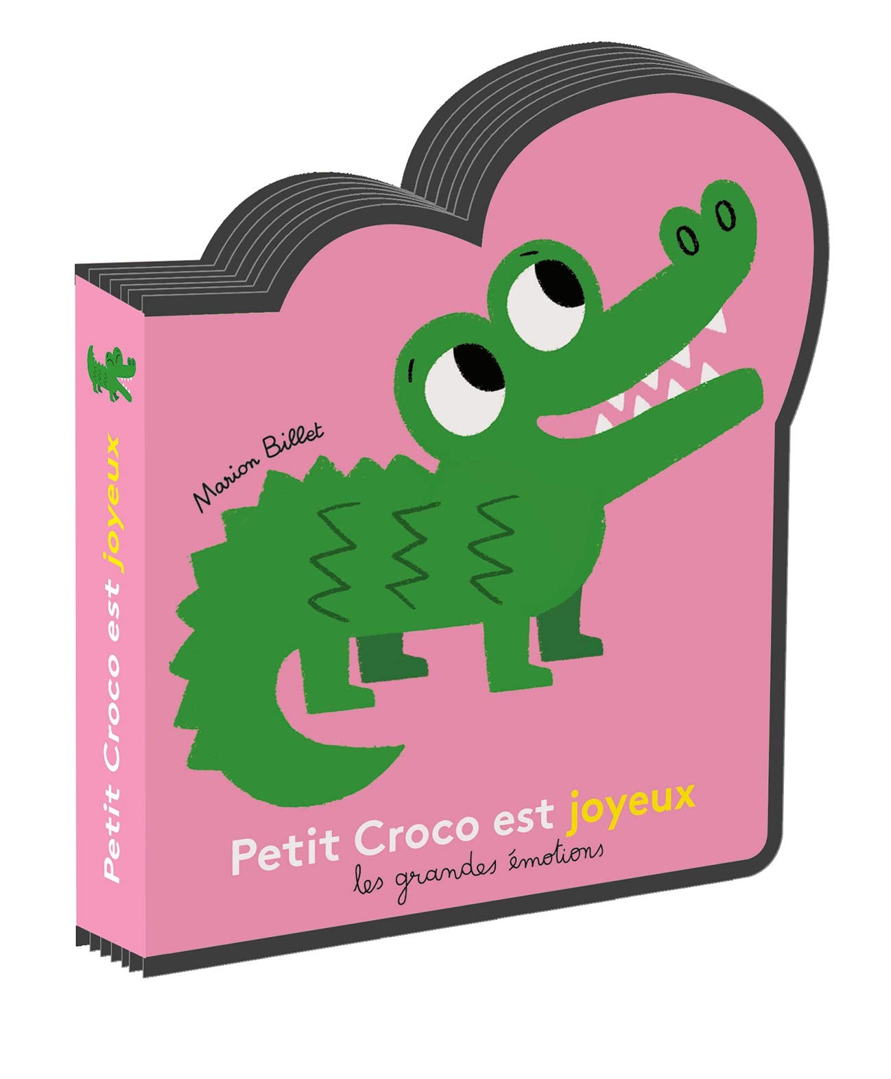 Petit croco est joyeux - Les Grandes Emotions - De 1 à 3 ans book