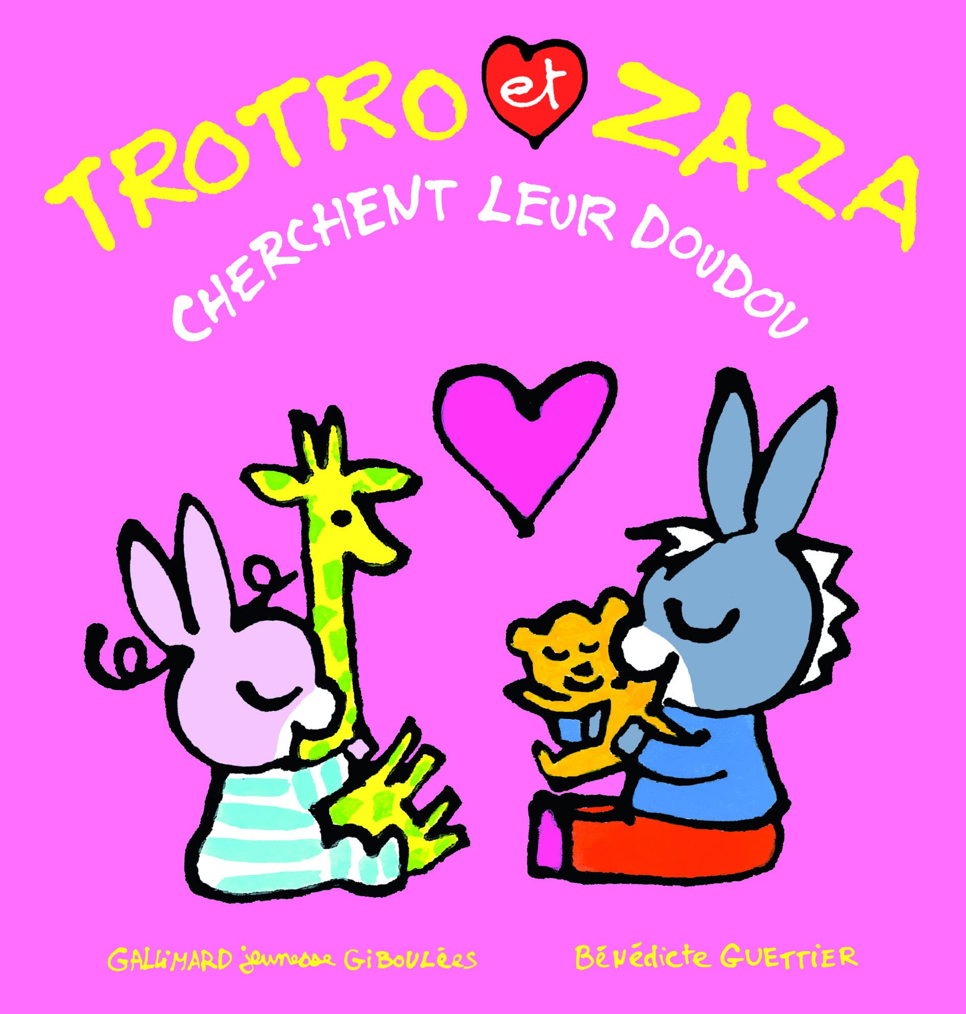 Trotro et Zaza cherchent leur doudou Children's books