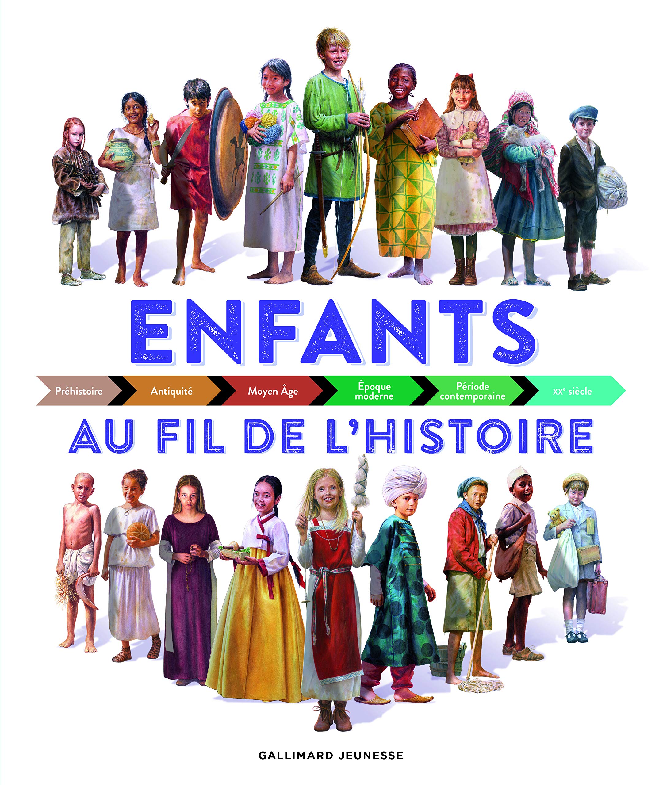 ENFANTS AU FIL DE L'HISTOIRE book