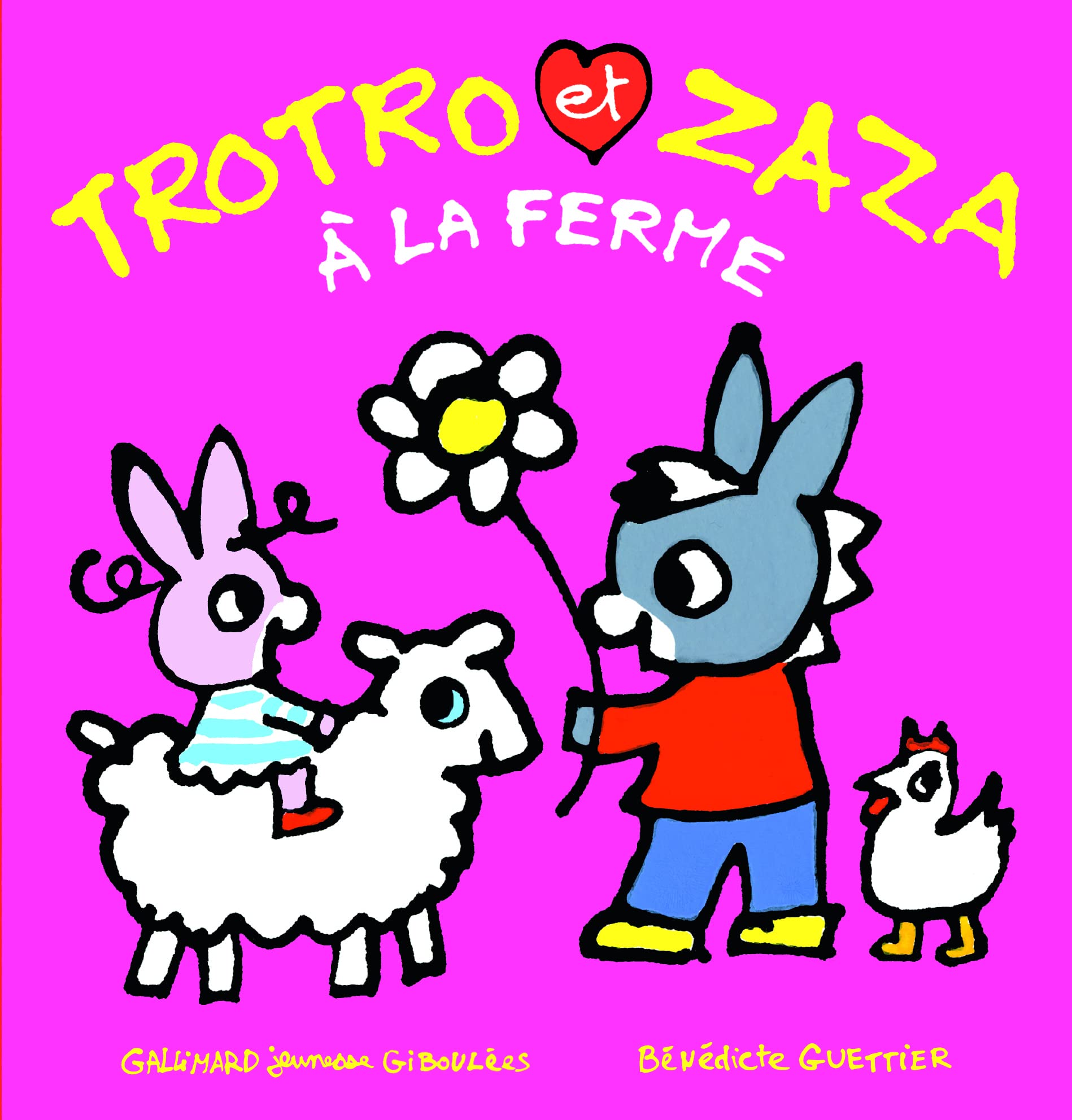 Trotro et Zaza à la ferme Children's books