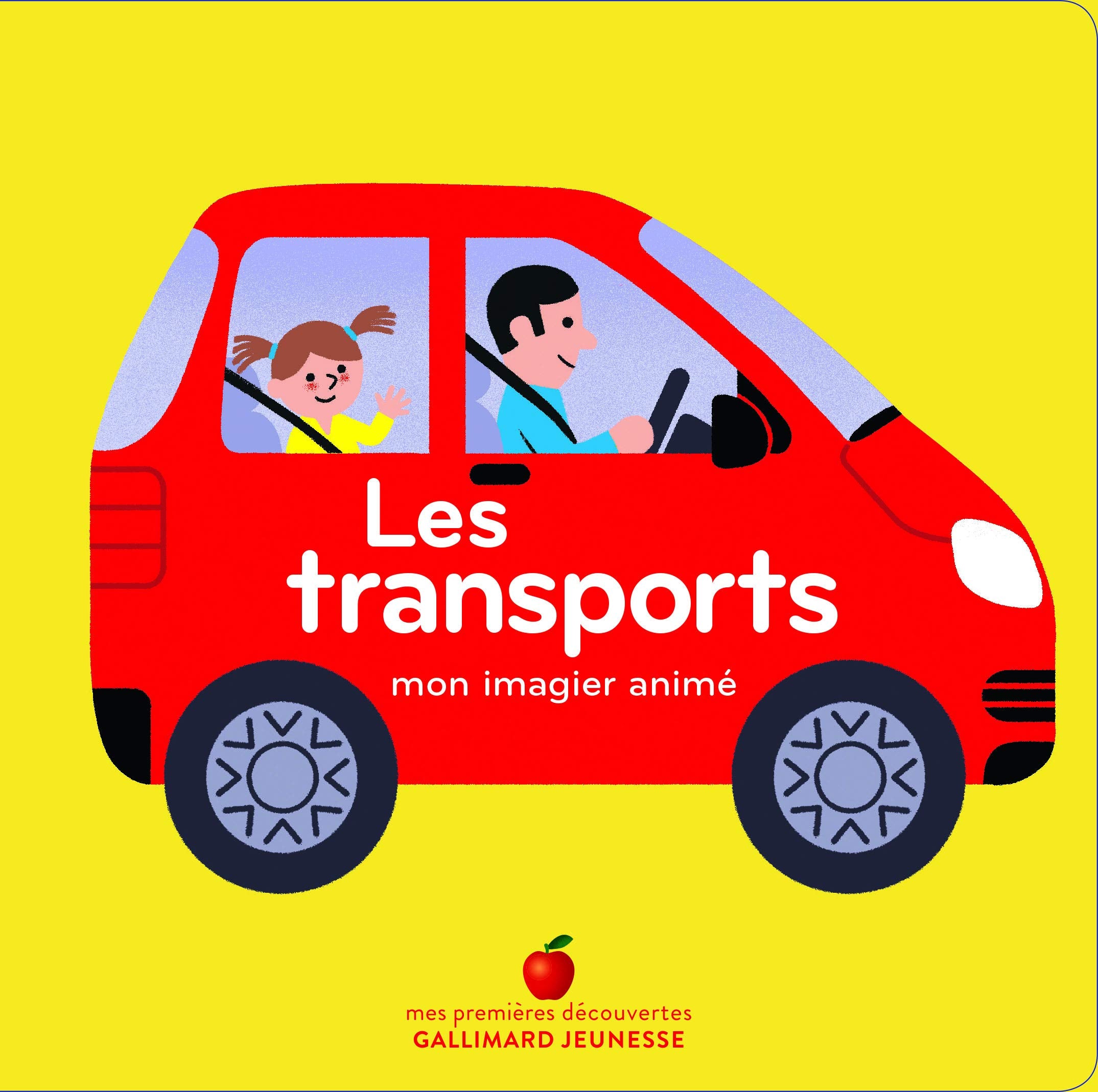 Mon imagier anime/Les transports: Mon imagier animé Foreign Languages ​​& Dictionaries