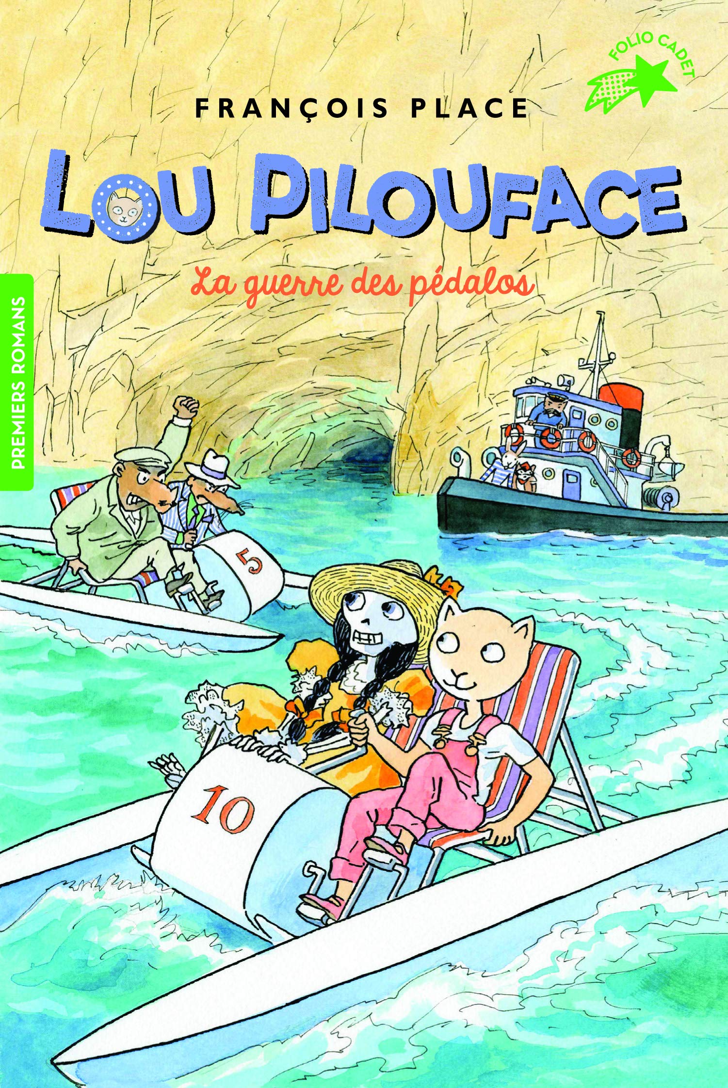 LOU PILOUFACE 9 : LA GUERRE DES PEDALOS book
