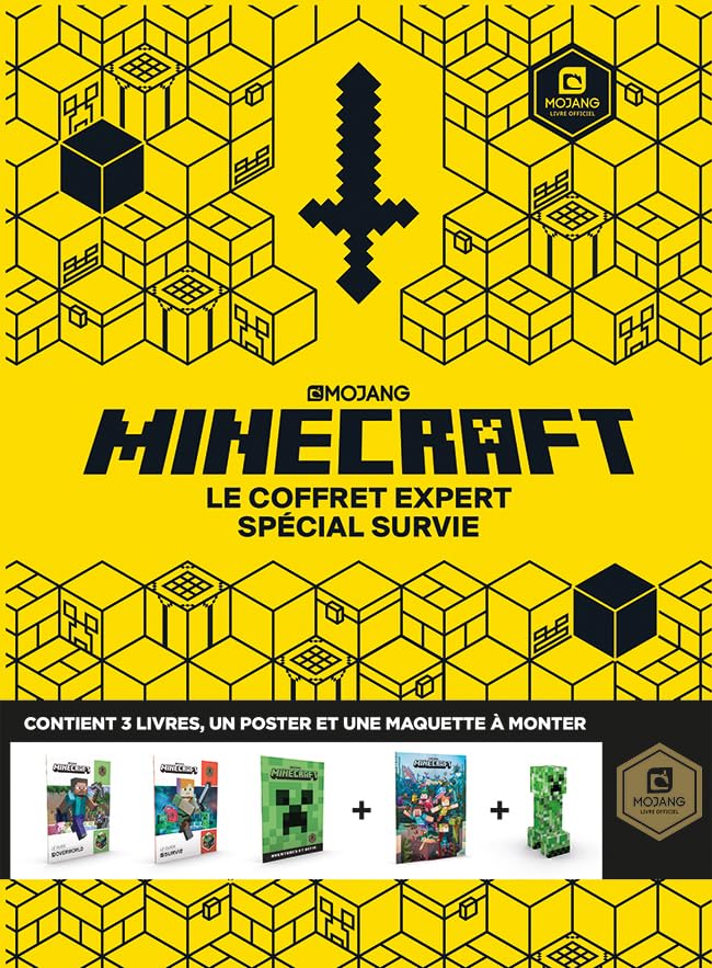 Minecraft : Le coffret expert spécial survie - Livre officiel Mojang - De 9 à 13 ans book