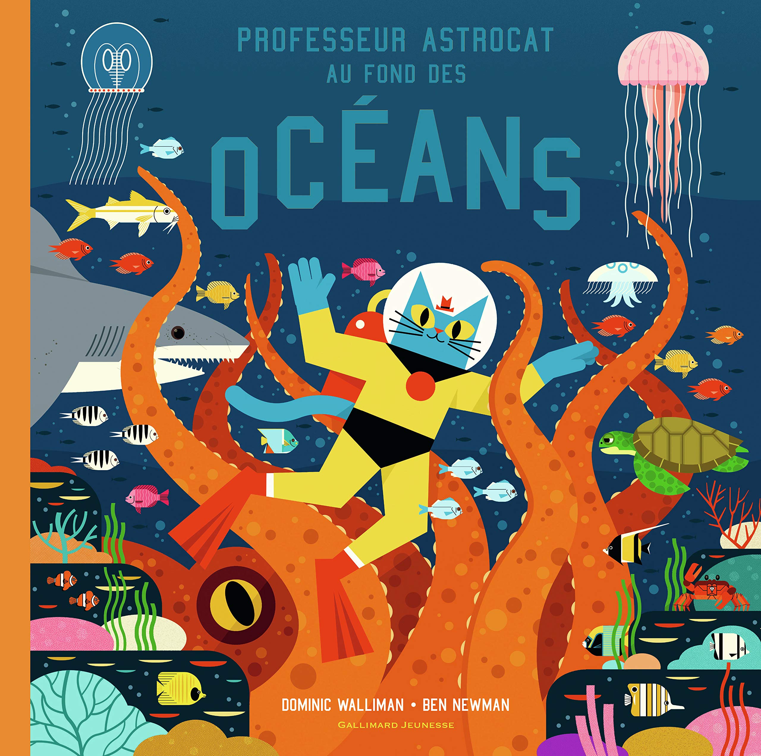 PROFESSEUR ASTROCAT AU FOND DES OCEANS book