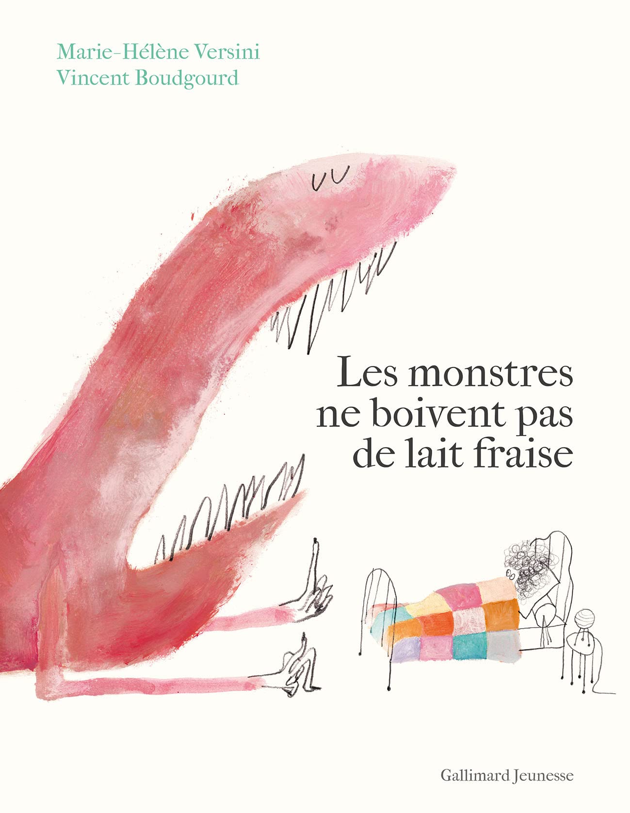 Les monstres ne boivent pas de lait fraise Children's books