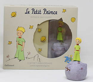 Le Petit Prince : coffret anniversaire : le livre original et la figurine book