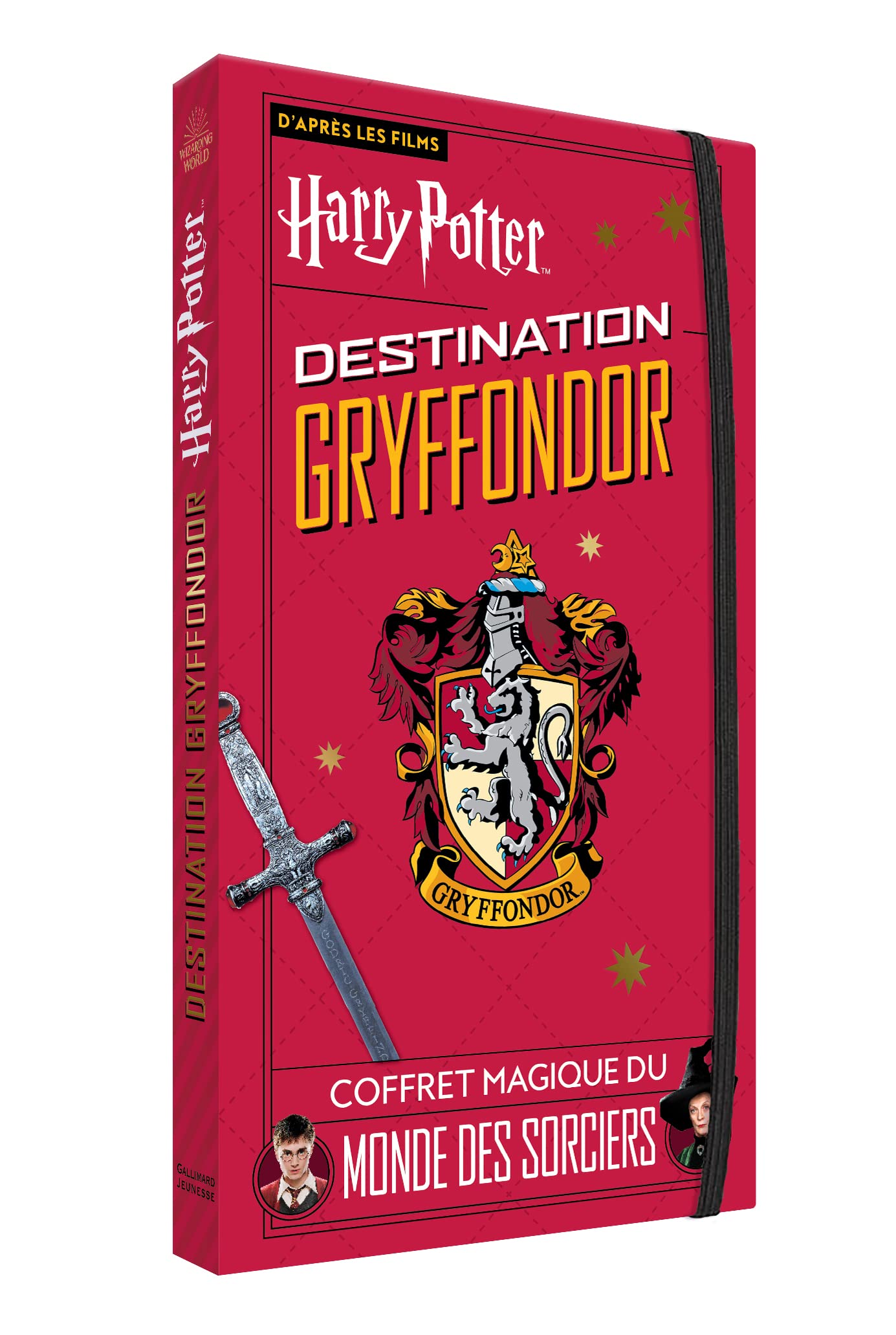 Harry Potter - Destination Gryffondor, coffret magique du monde des sorciers Non-fiction