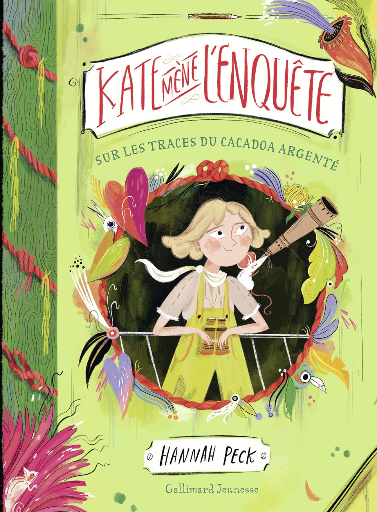 KATE MENE L'ENQUETE - 2 SUR LES TRACES DU CACADOA ARGENTE T2 book