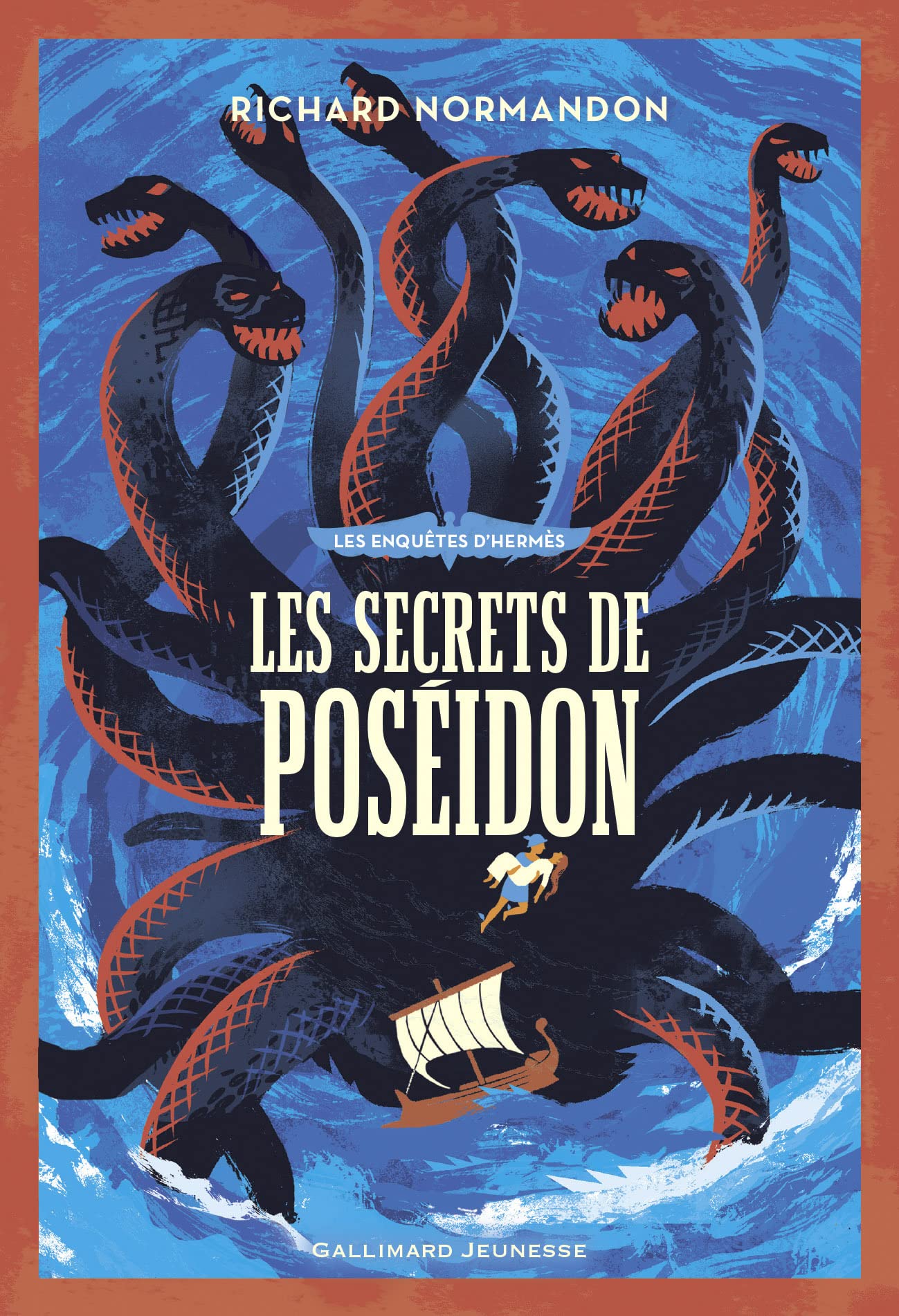 LES ENQUETES D'HERMES 5 - LES SECRETS DE POSEIDON book