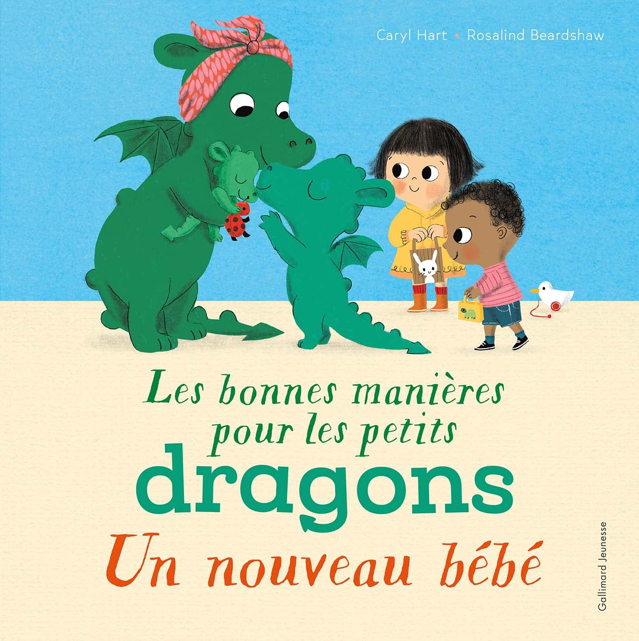Les bonnes manières pour les petits dragons: Un nouveau bébé Children's books