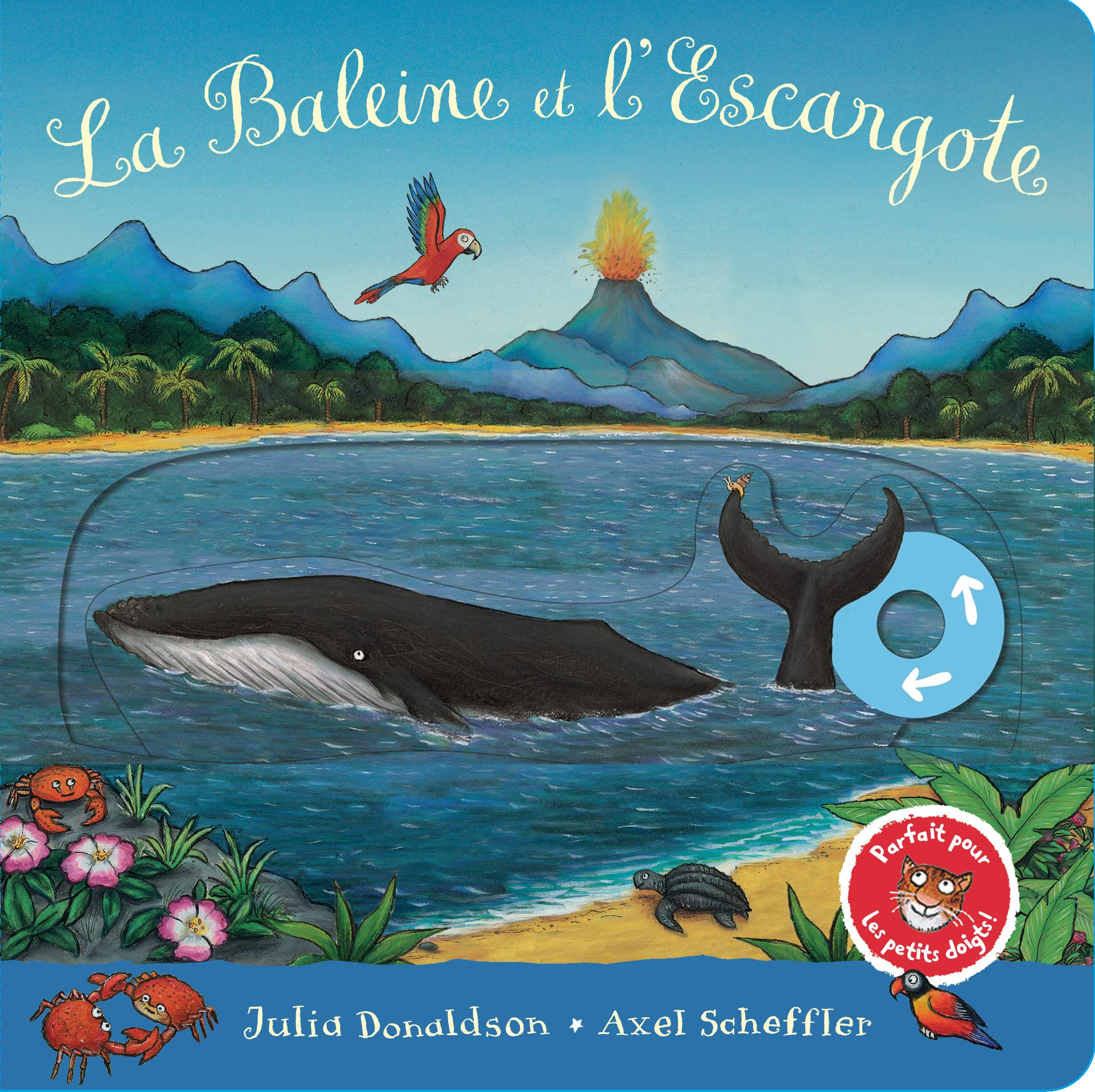 La Baleine et l'Escargote: Tout-carton animé Children's books