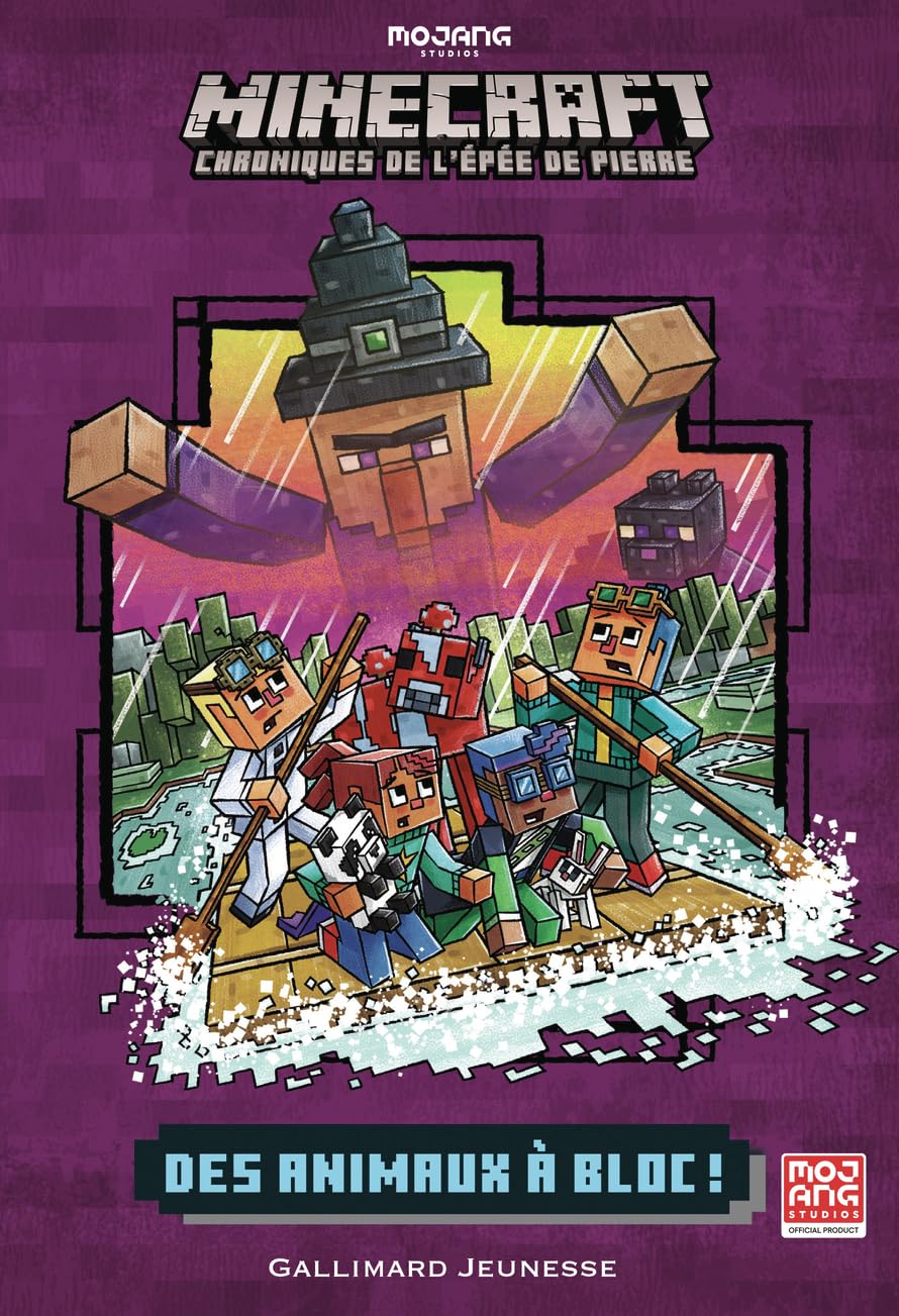 Romans Minecraft - Des animaux à bloc !: Chroniques de l'Épée de pierre, tome 3 book