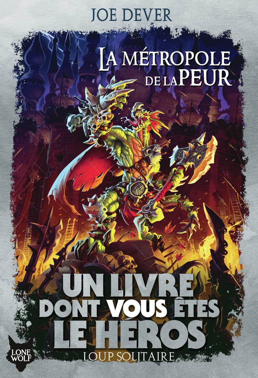 La Métropole de la Peur • Un Livre dont vous êtes le Héros • Loup solitaire book