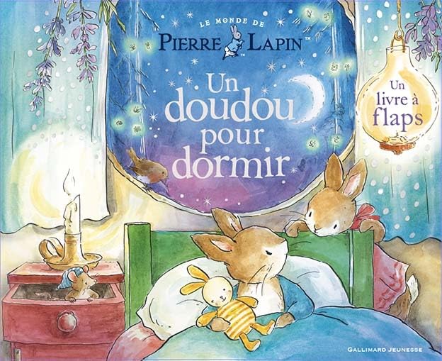 Le Monde de Pierre Lapin - Un doudou pour dormir: Un livre à flaps book
