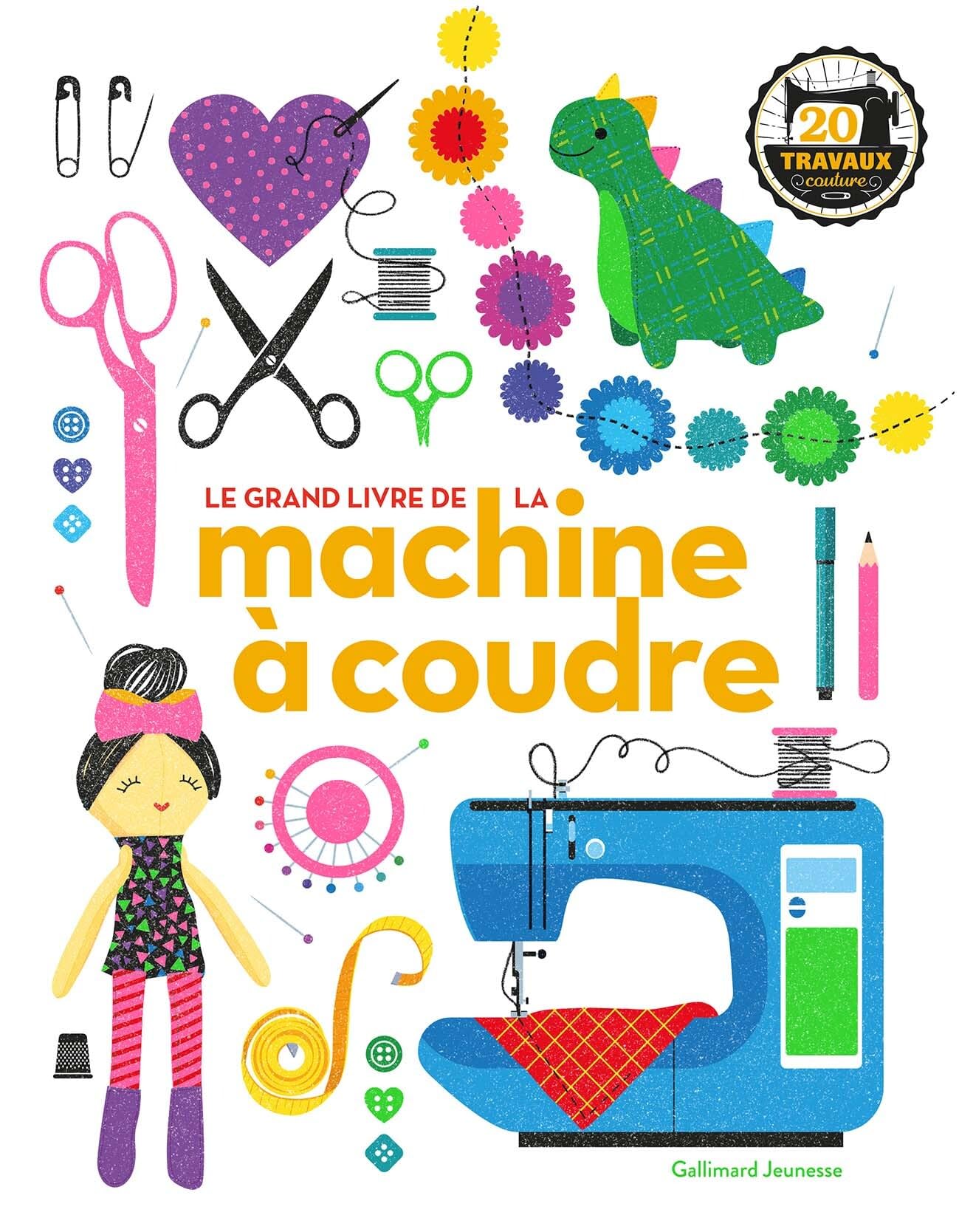 Le grand livre de la machine à coudre Tiptoi & Games