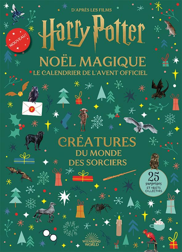 Harry Potter - Le Calendrier de l'Avent officiel - Créatures du monde des sorciers Children's books