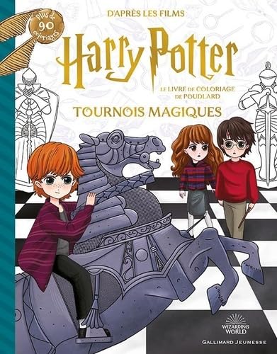 Harry Potter - Le Livre de coloriage de Poudlard - Tournois magiques Children's books