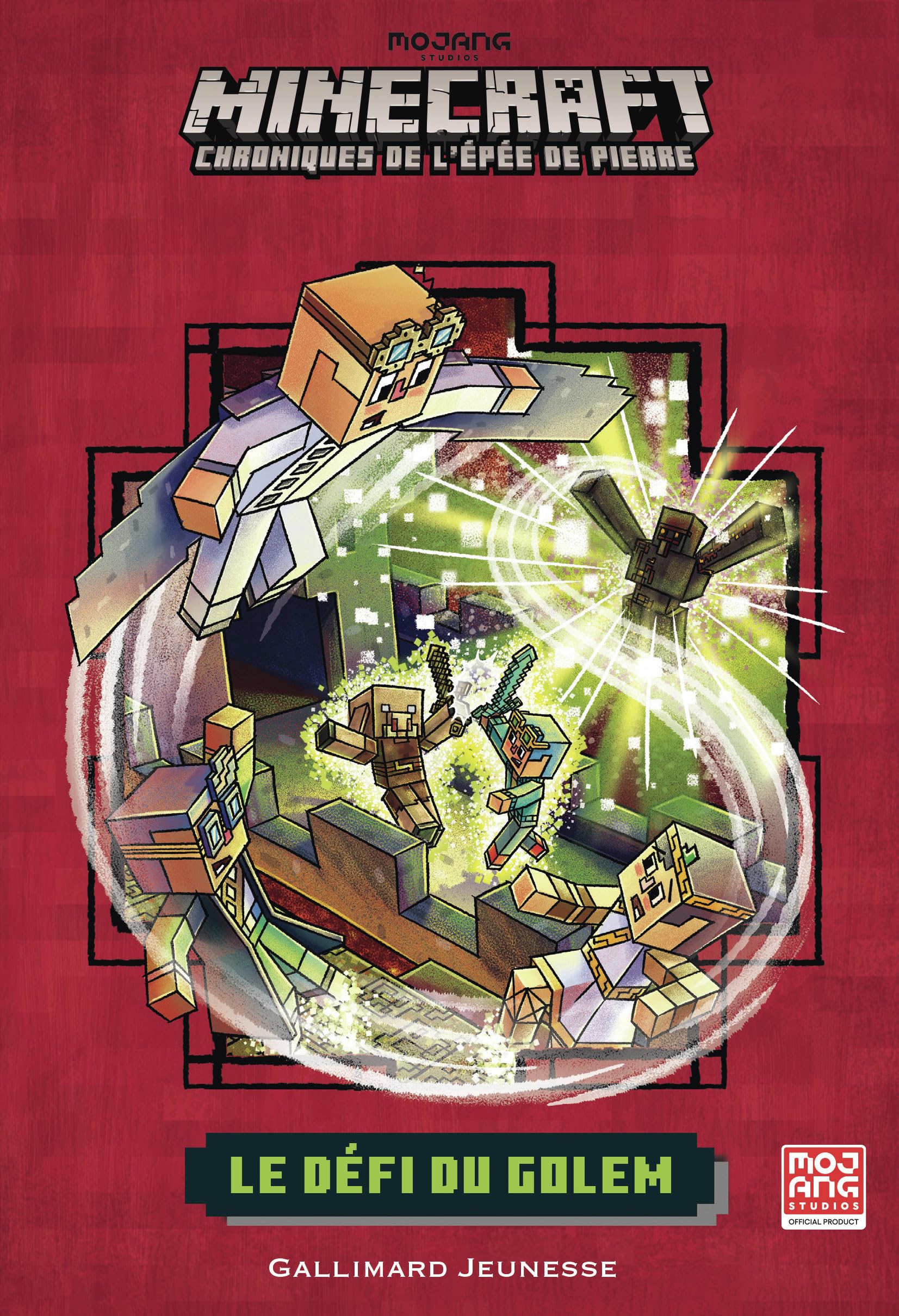 Romans Minecraft - Le Défi du Golem: Chroniques de l'Épée de pierre, tome 5 book