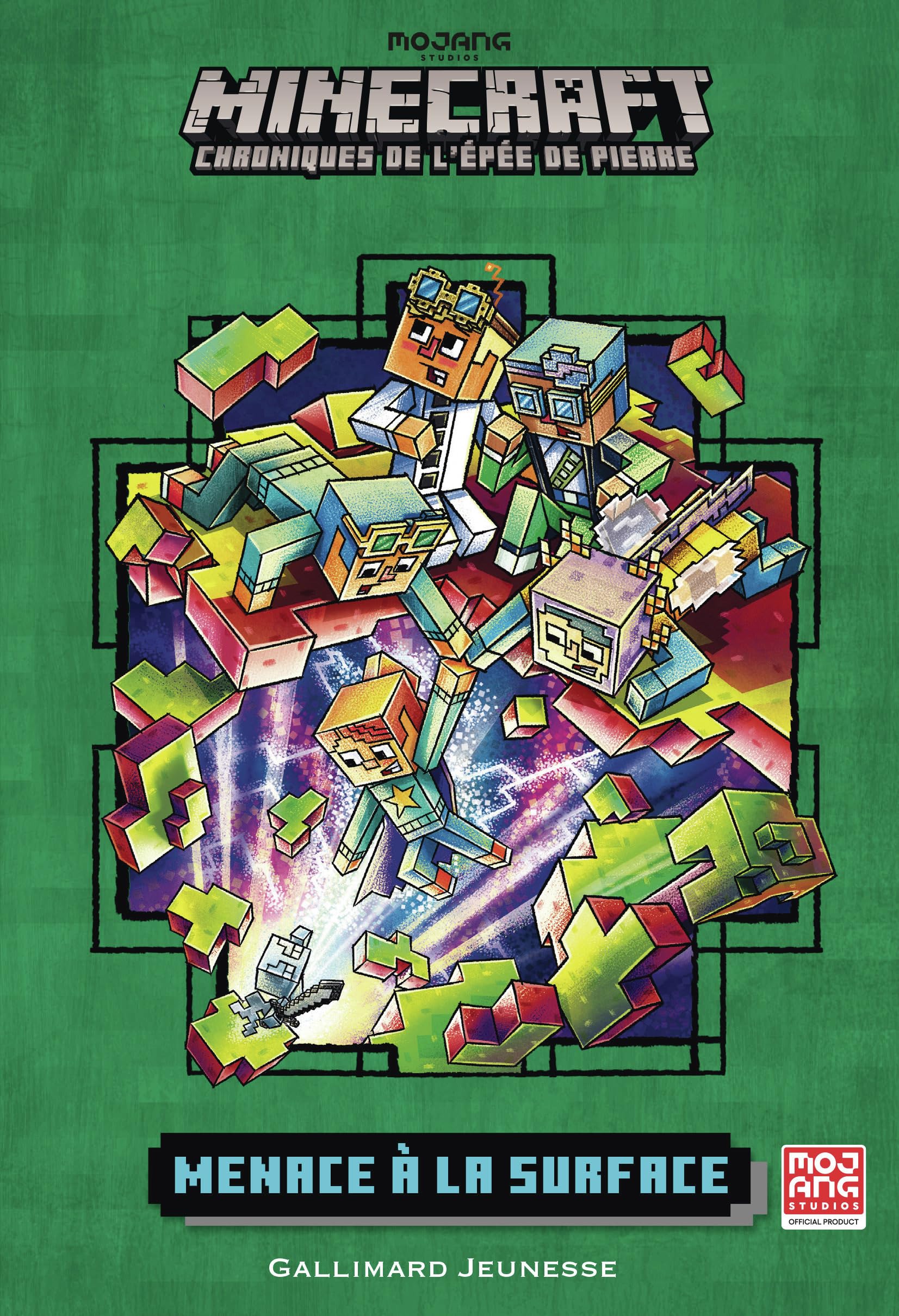 Romans Minecraft - Menace à la Surface: Chroniques de l'Épée de pierre, tome 6 (6) book