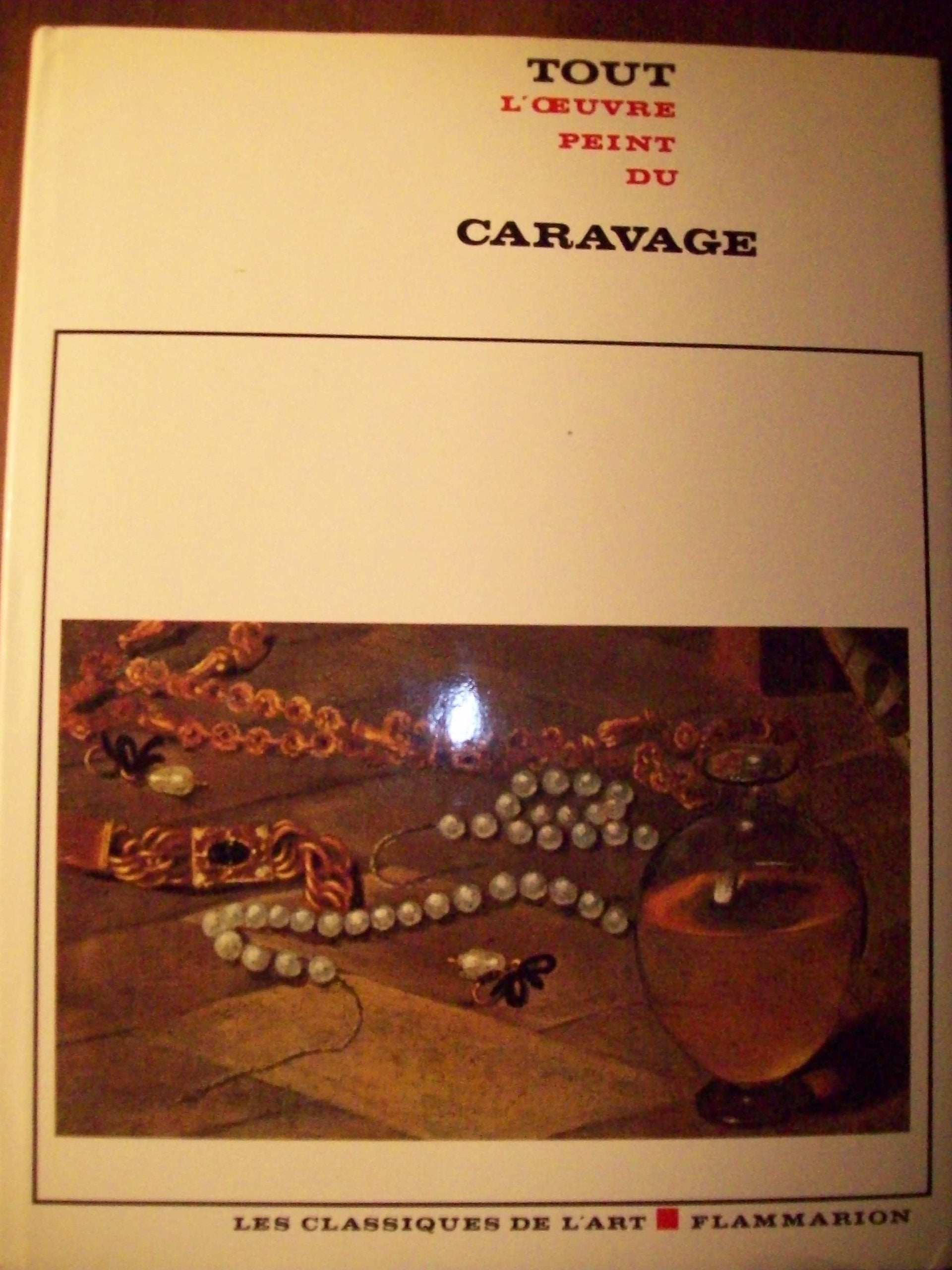 Tout l'oeuvre peint de Caravage Books