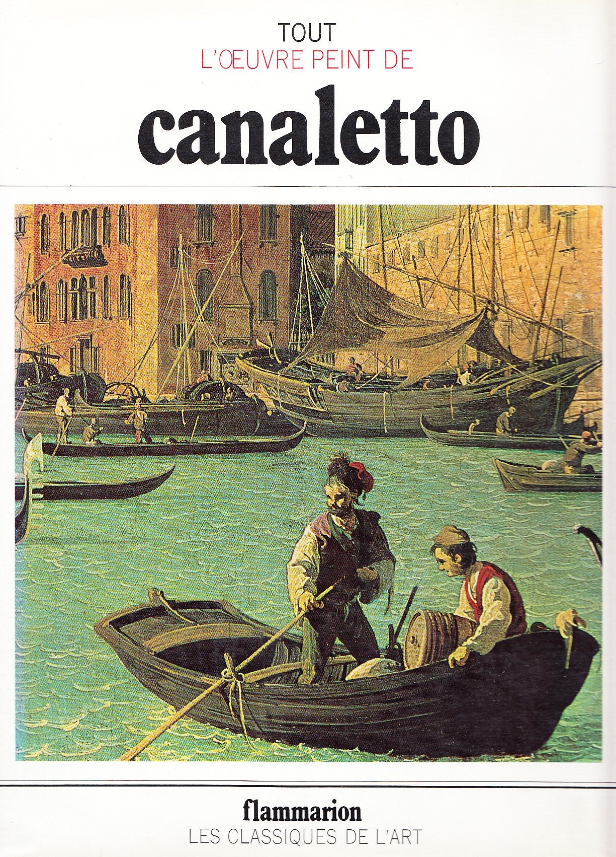 Tout l'oeuvre peint de Canaletto book