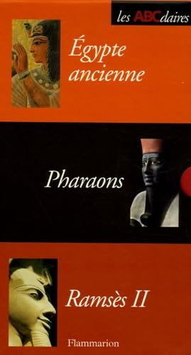 Coffret ABCdaires en 3 volumes : L'Egypte ancienne; Les Pharaons; Ramsès II Books