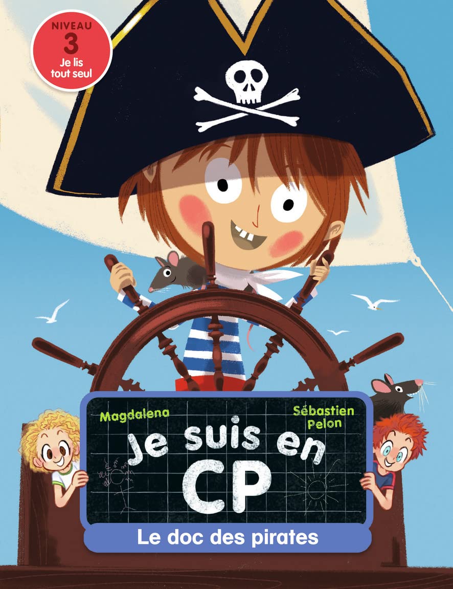 Je suis en CP - Le doc des pirates: Niveau 3 Children's books