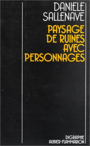 Paysage de ruines avec personnages book