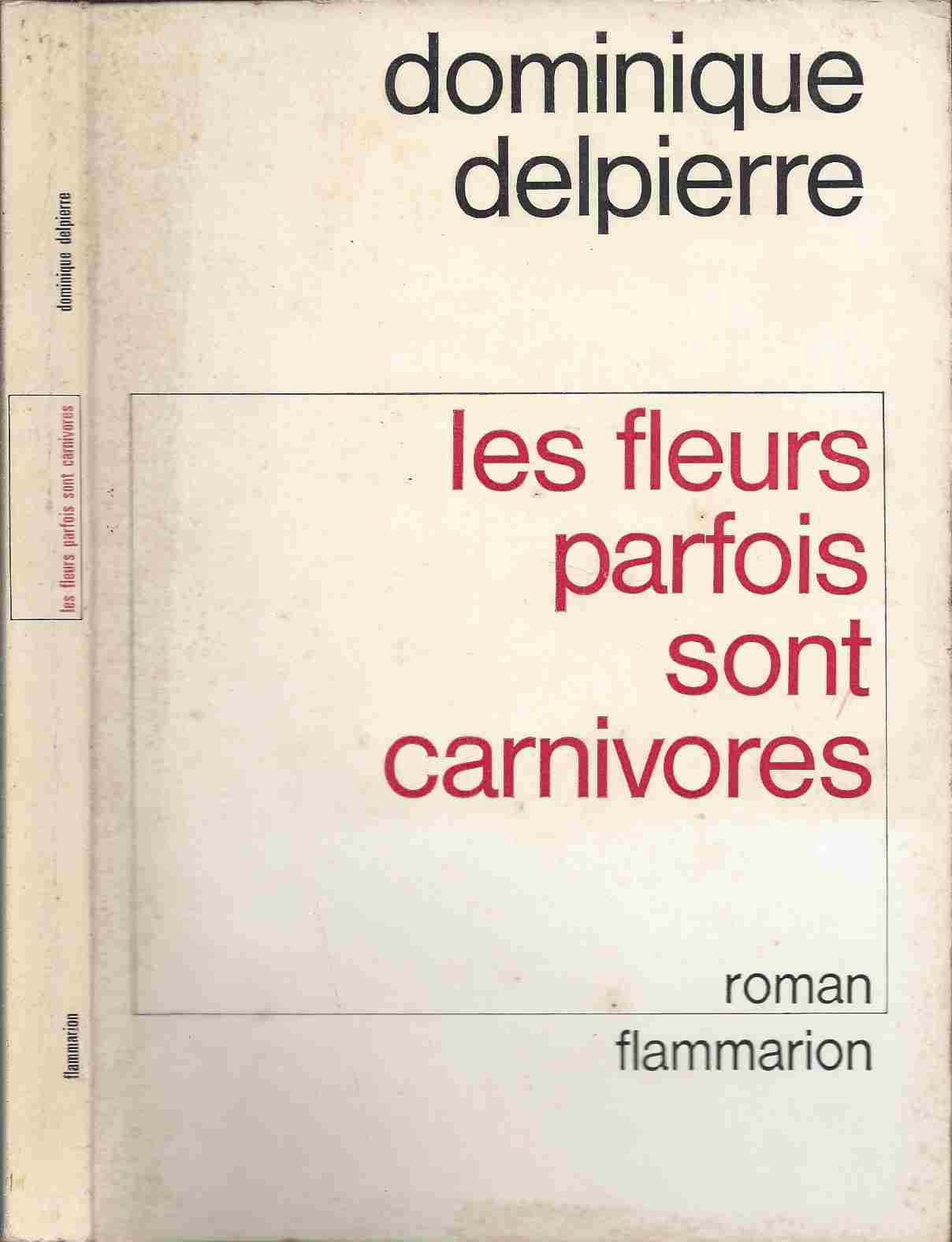 Les Fleurs parfois sont carnivores book