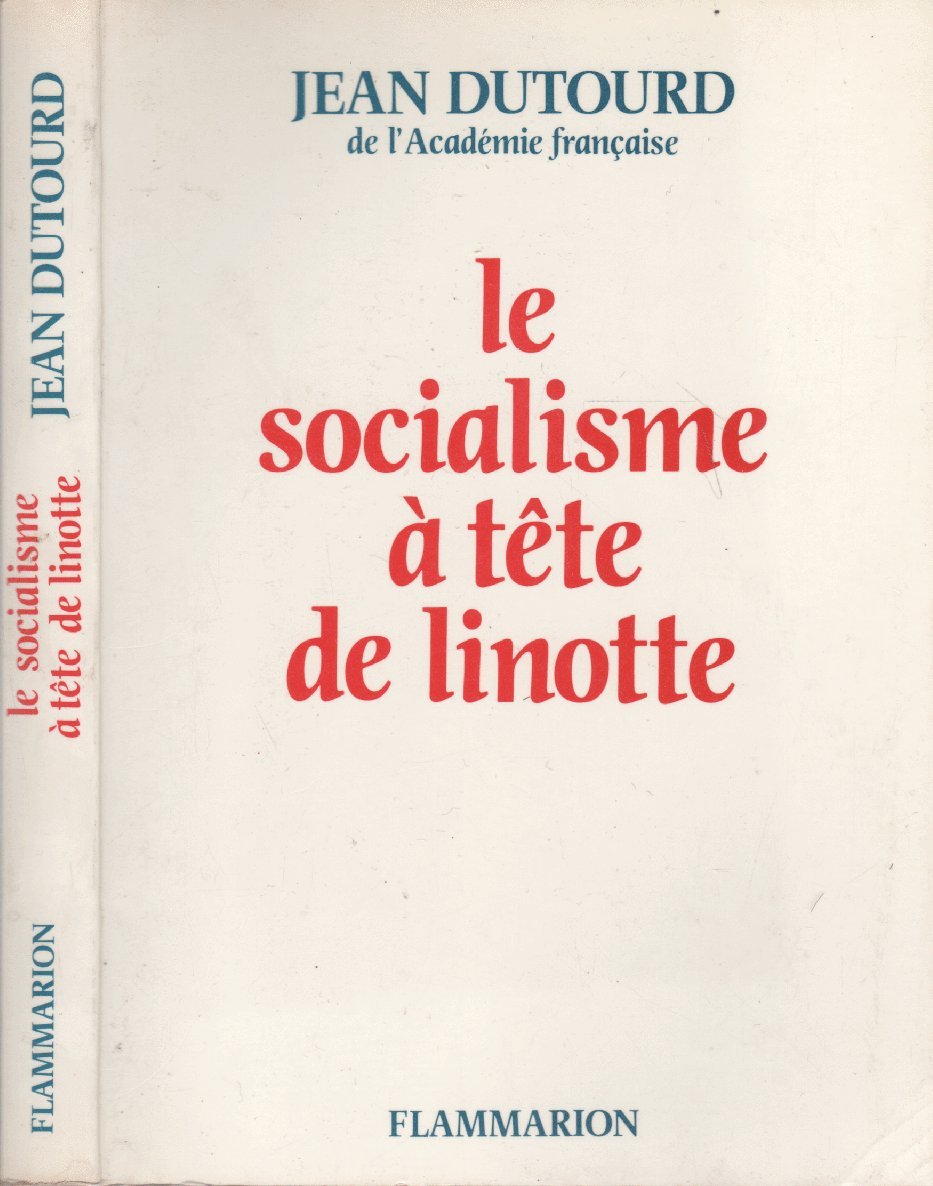 Le Socialisme à tête de linotte Contemporary literature