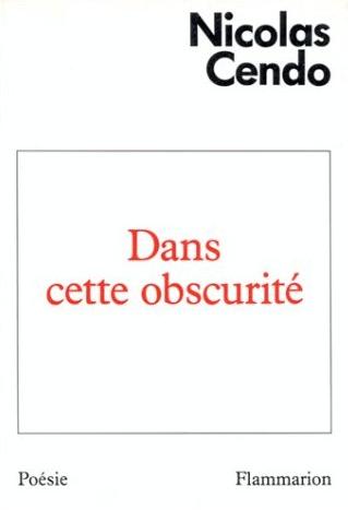 Dans cette obscurité Poetry