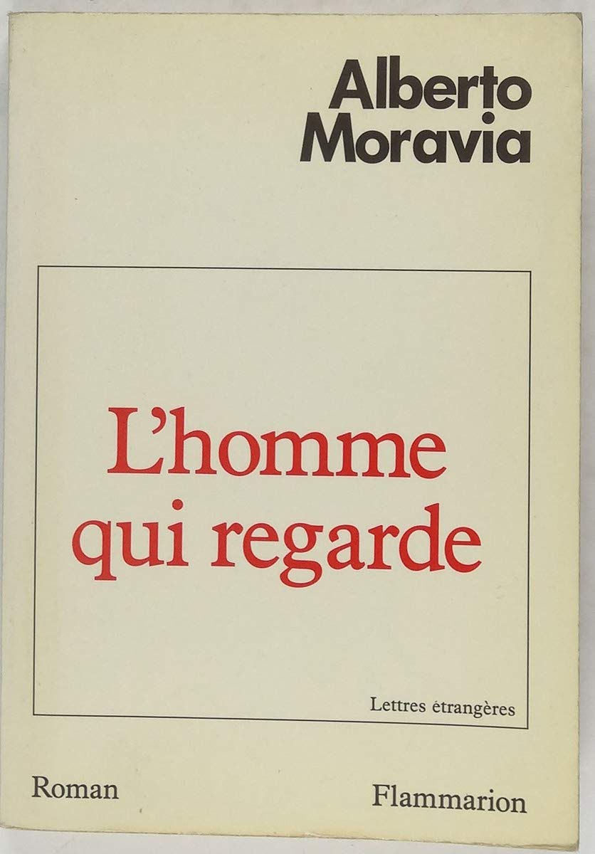 L'Homme qui regarde book