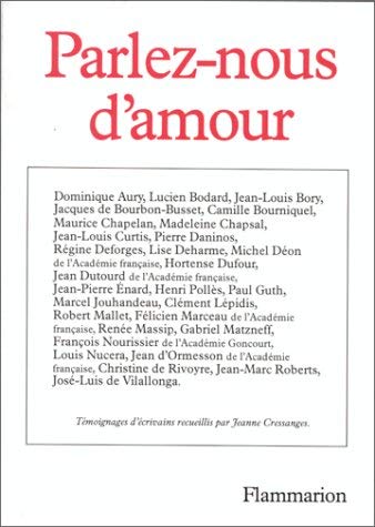 Parlez-nous d'amour book