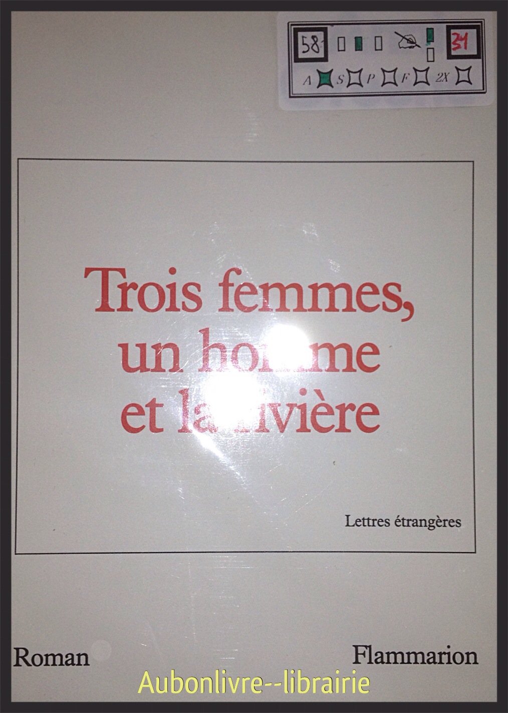 Trois femmes, un homme et la riviere: - TRADUIT DE L'ANGLAIS book