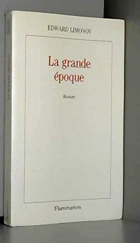Grande epoque (La): - TRADUIT DU RUSSE Contemporary literature