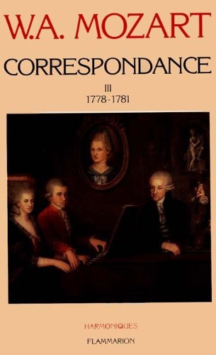 Correspondance, tome III : 1778-1781 book