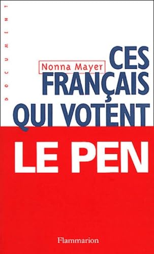 Ces français qui votent Le Pen book