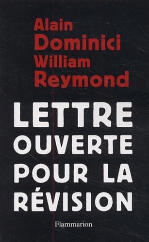 Lettre ouverte pour la révision Essays & Short Stories