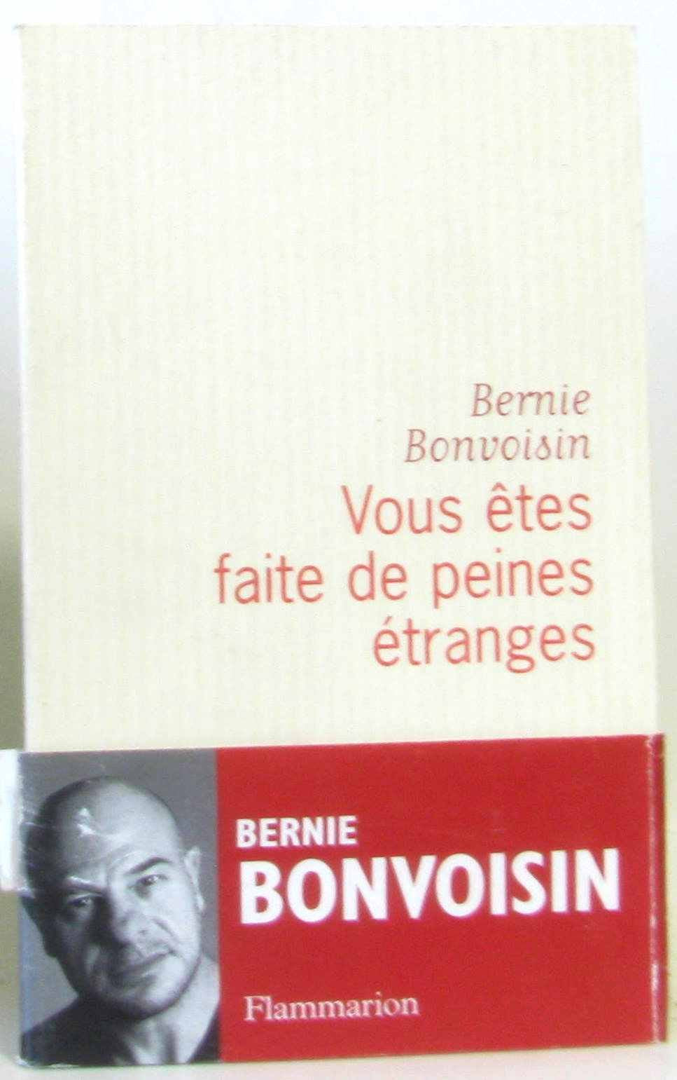 Vous êtes faite de peines étranges Contemporary literature