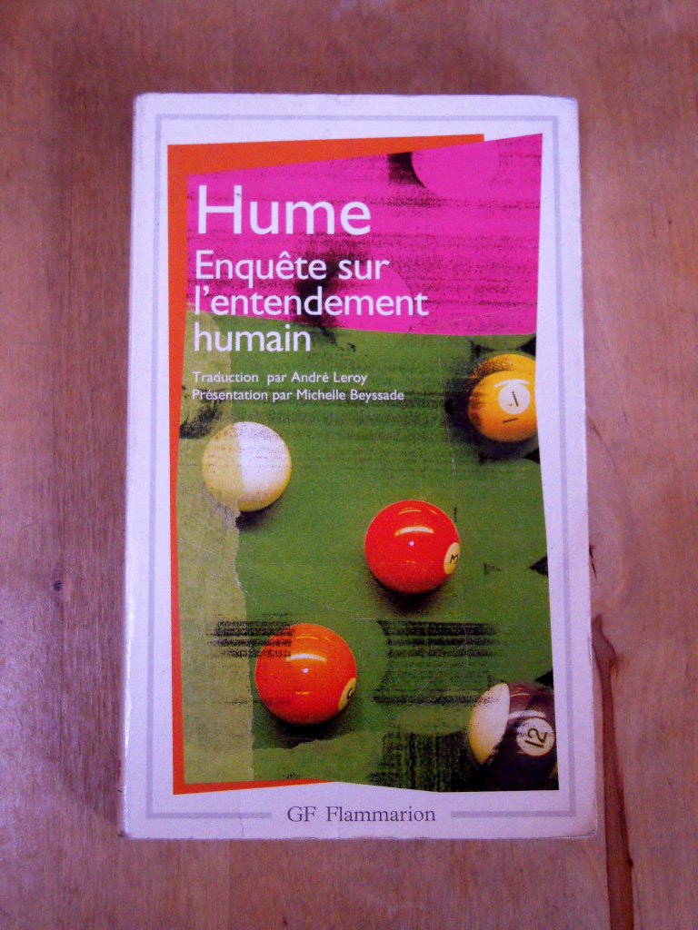 Enquête sur l'entendement humain Philosophy