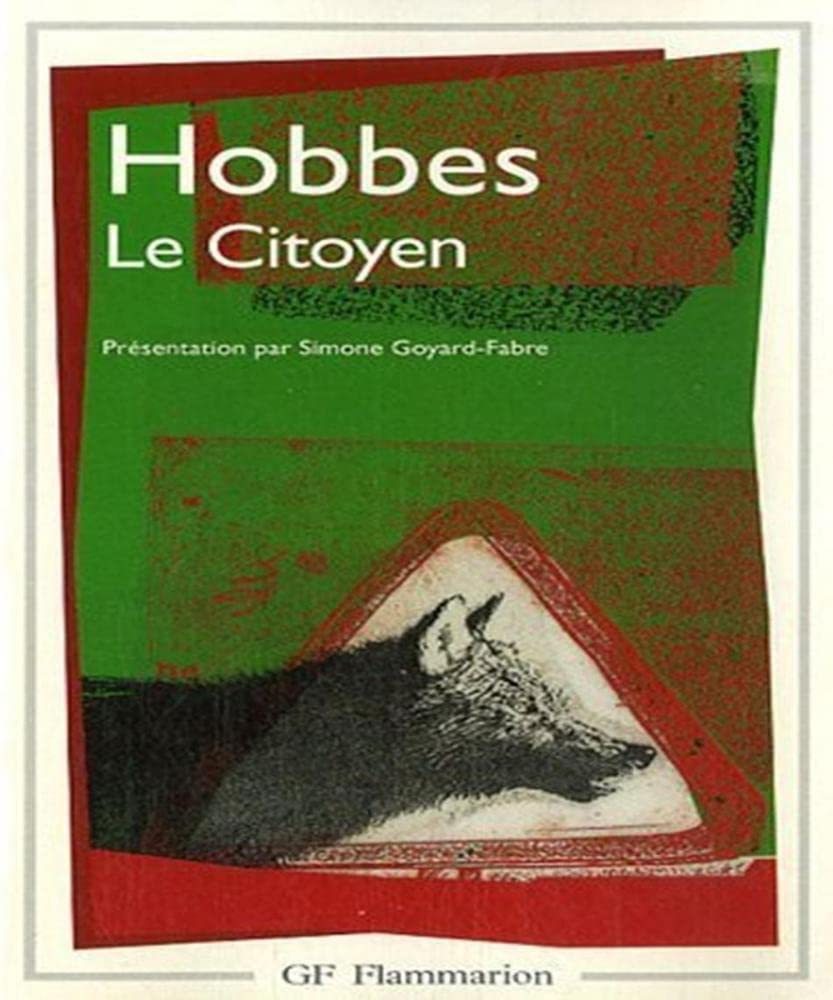 Le citoyen ou Les fondements de la politique Philosophy