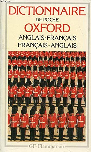 Dictionnaire oxford anglais-francais, francais-anglais book