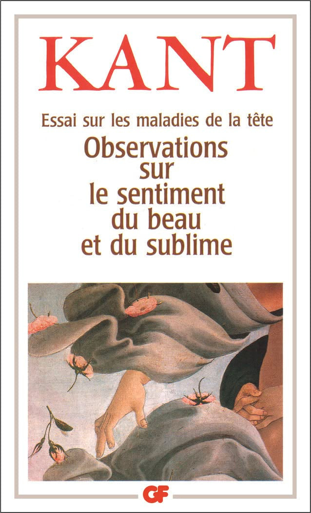 Essai sur les maladies de la tête - Observations sur le sentiment du beau et du sublime book