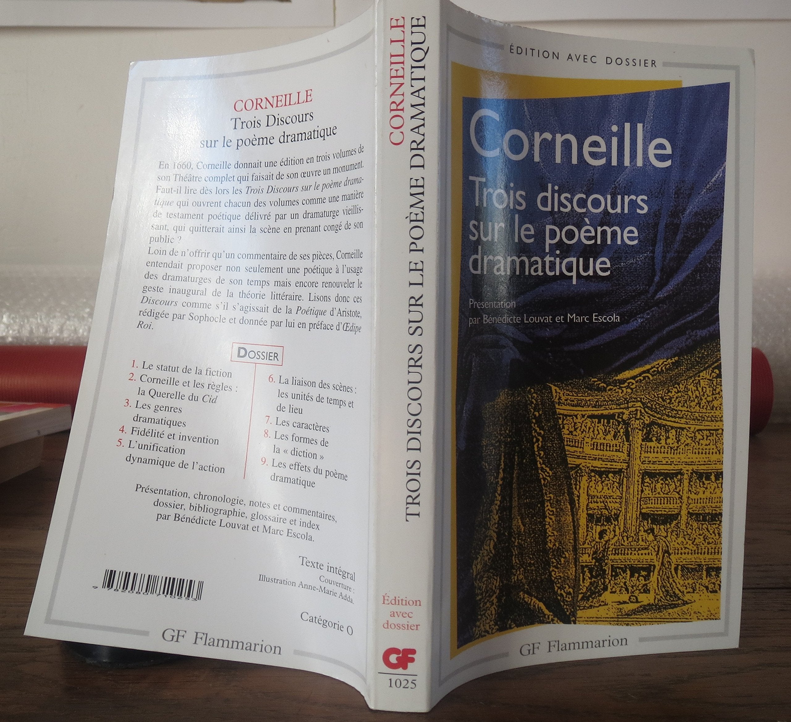 Trois discours sur le poème dramatique book