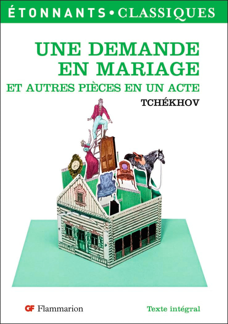 Une demande en mariage et autres pièces en un acte book